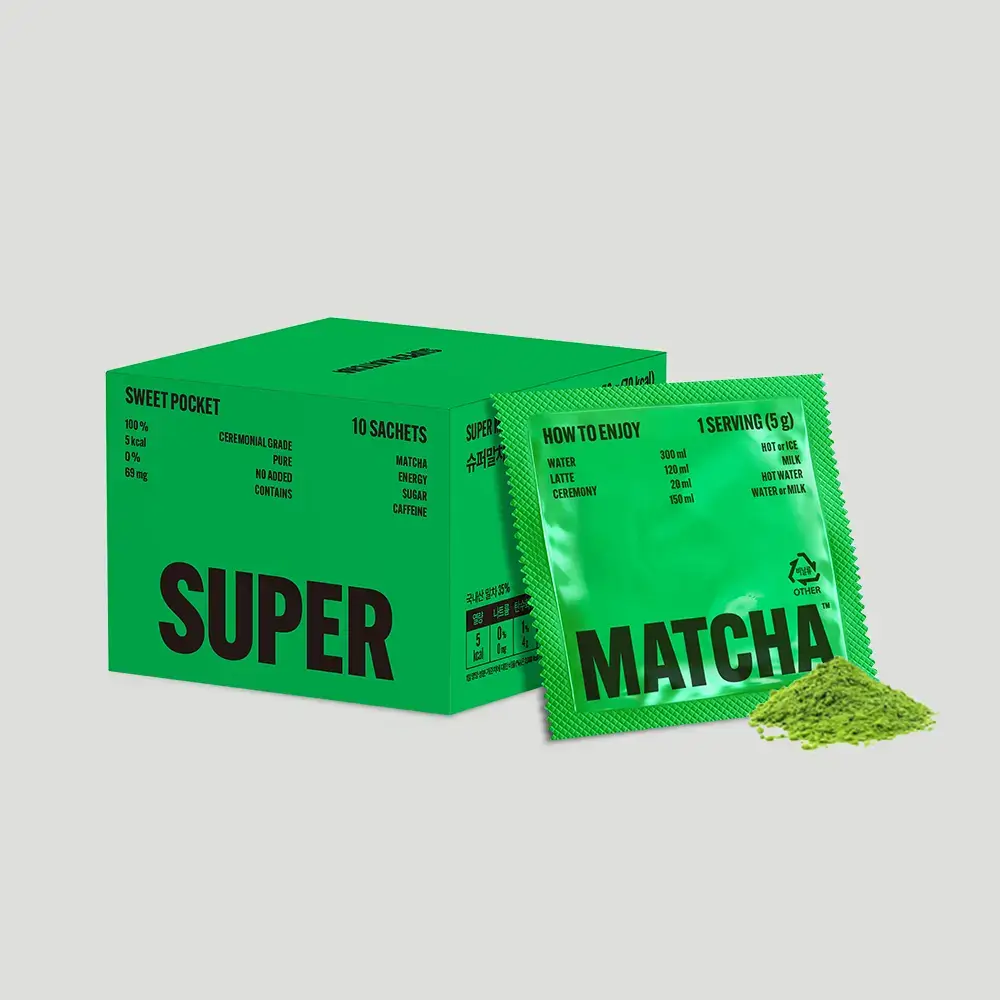 슈퍼말차 스윗 포켓 10개입 (50g)