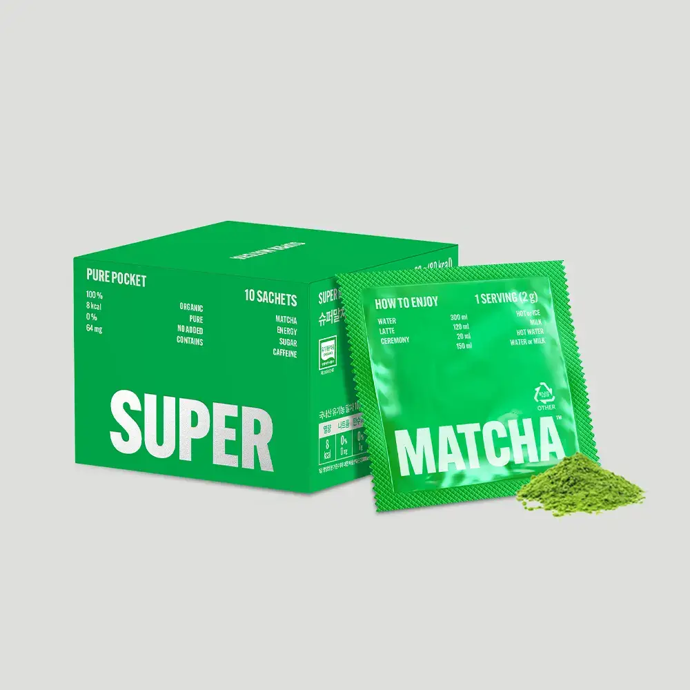 슈퍼말차 퓨어 포켓 10개입 (20g)