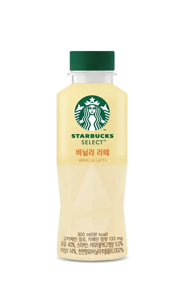 스타벅스 셀렉트 바닐라 라떼300ml