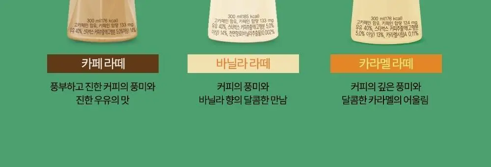 스타벅스 셀렉트 카라멜 라떼 300ml 상세페이지 5