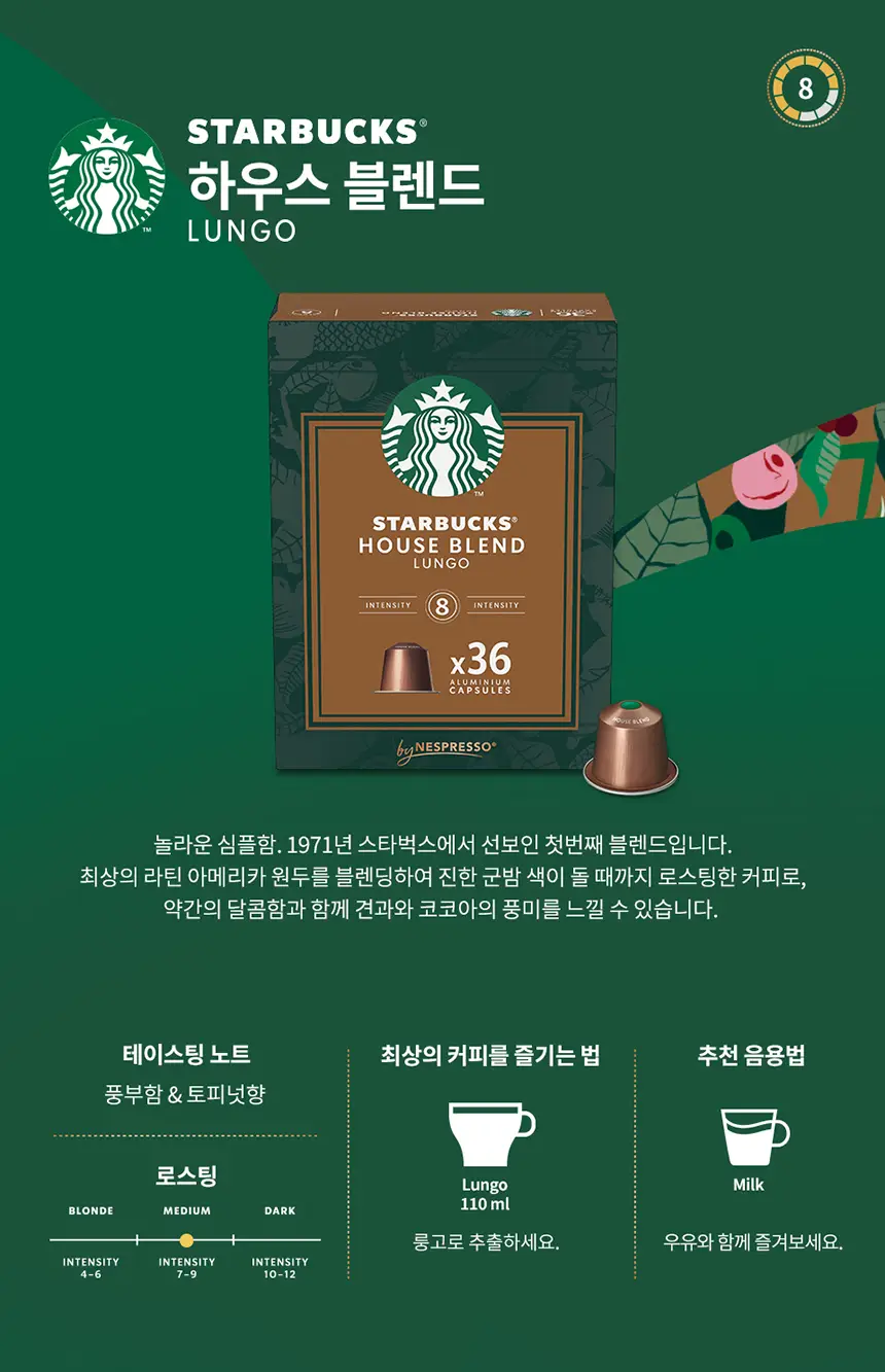 스타벅스 by 네스프레소 캡슐 36P 상세페이지 14