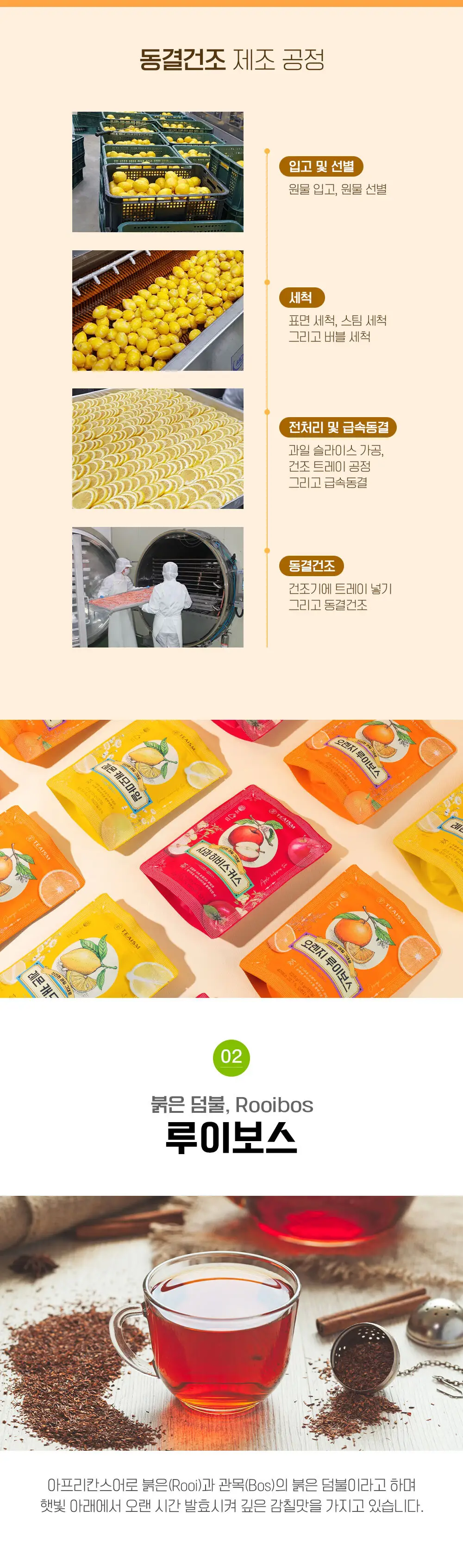 쌍계명차 스윗홀리데이 티타임 세트(과일차3종 선물세트) 상세페이지 12