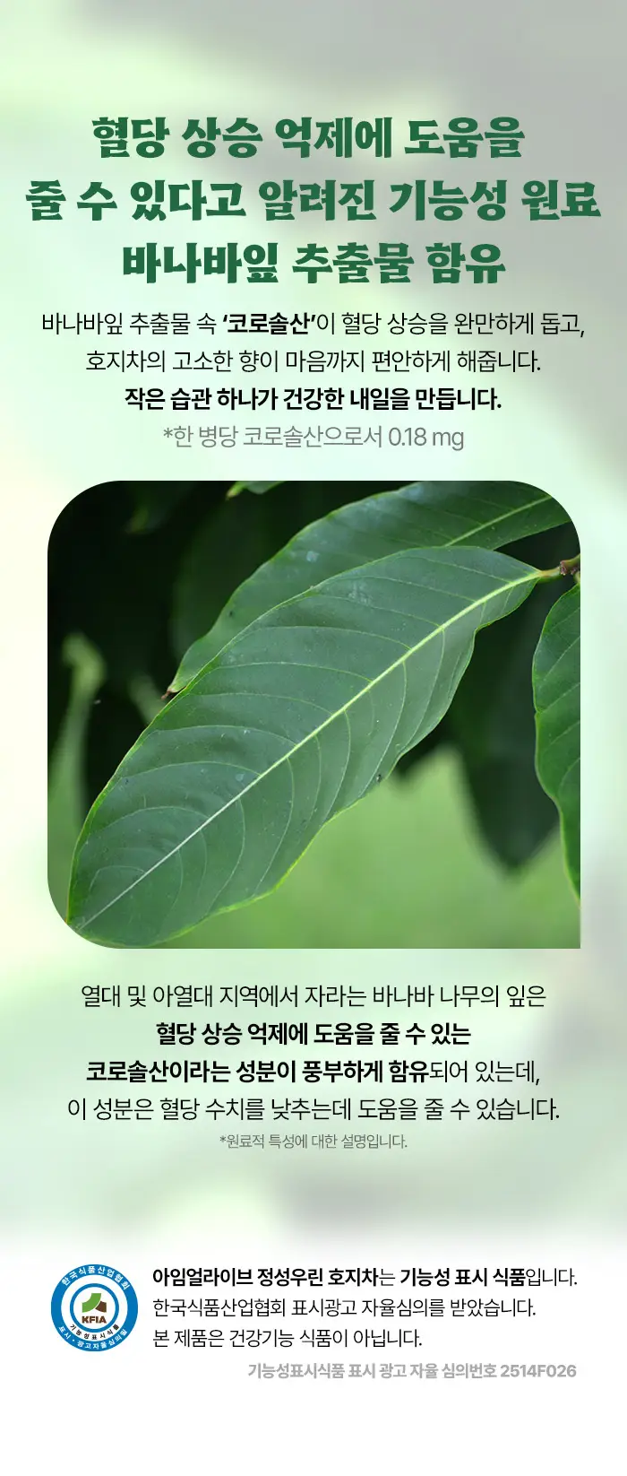 아임얼라이브 정성 우린 호지차 340ml * 20병 상세페이지 4