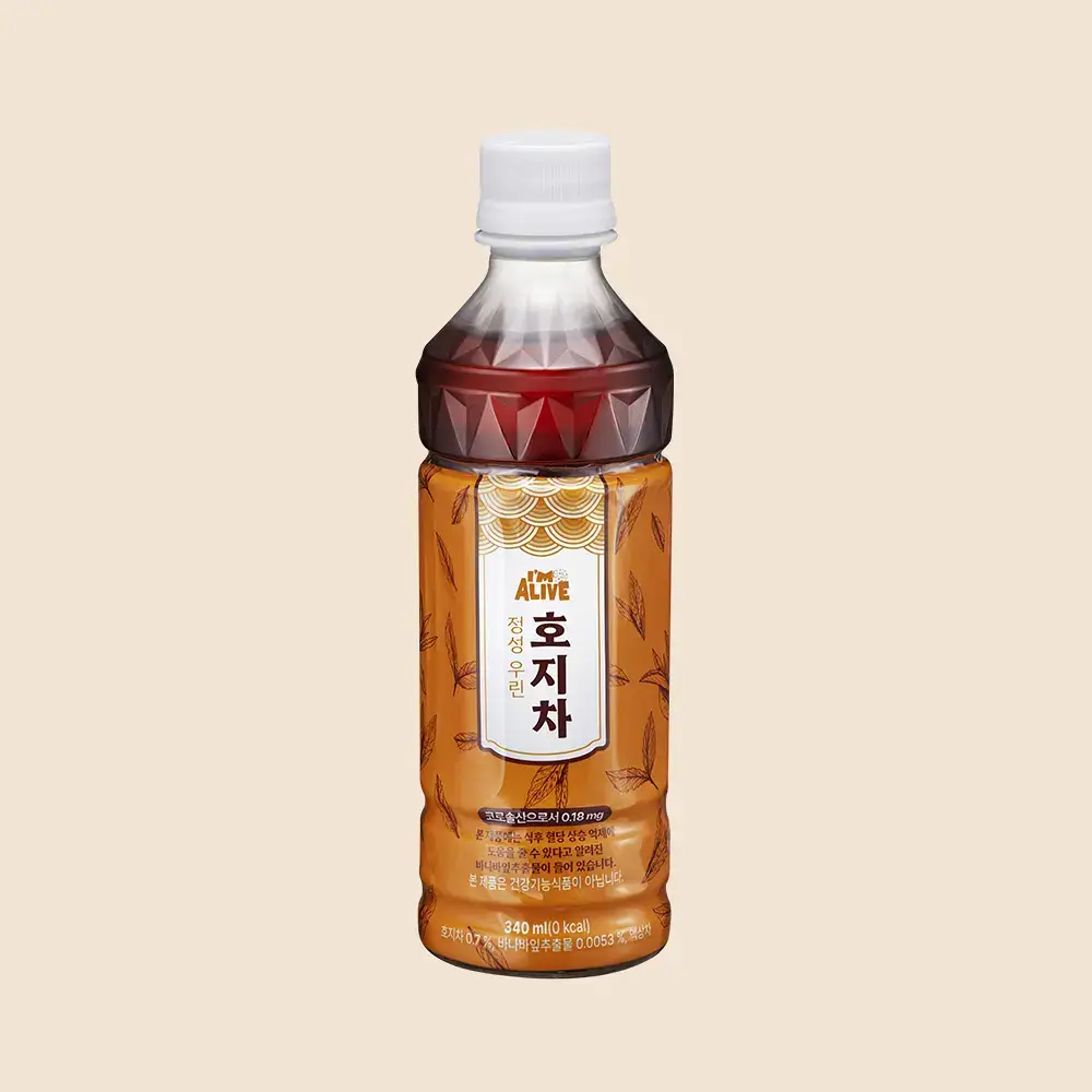 아임얼라이브 정성 우린 호지차 340ml * 20병