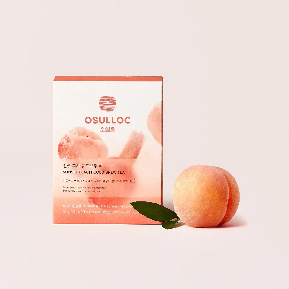 오설록 선셋 피치 콜드브루 티 20입