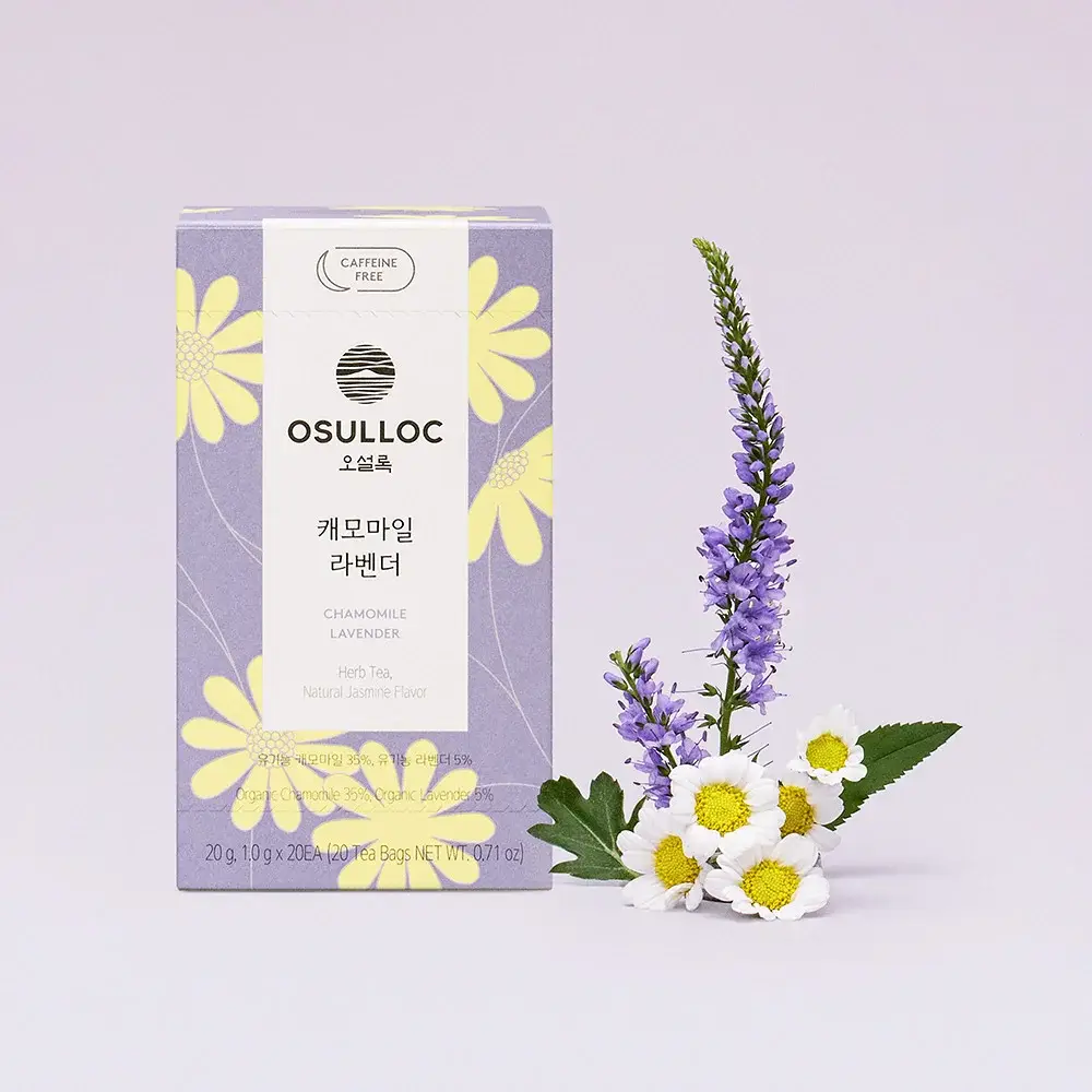 오설록 캐모마일 라벤더 20입