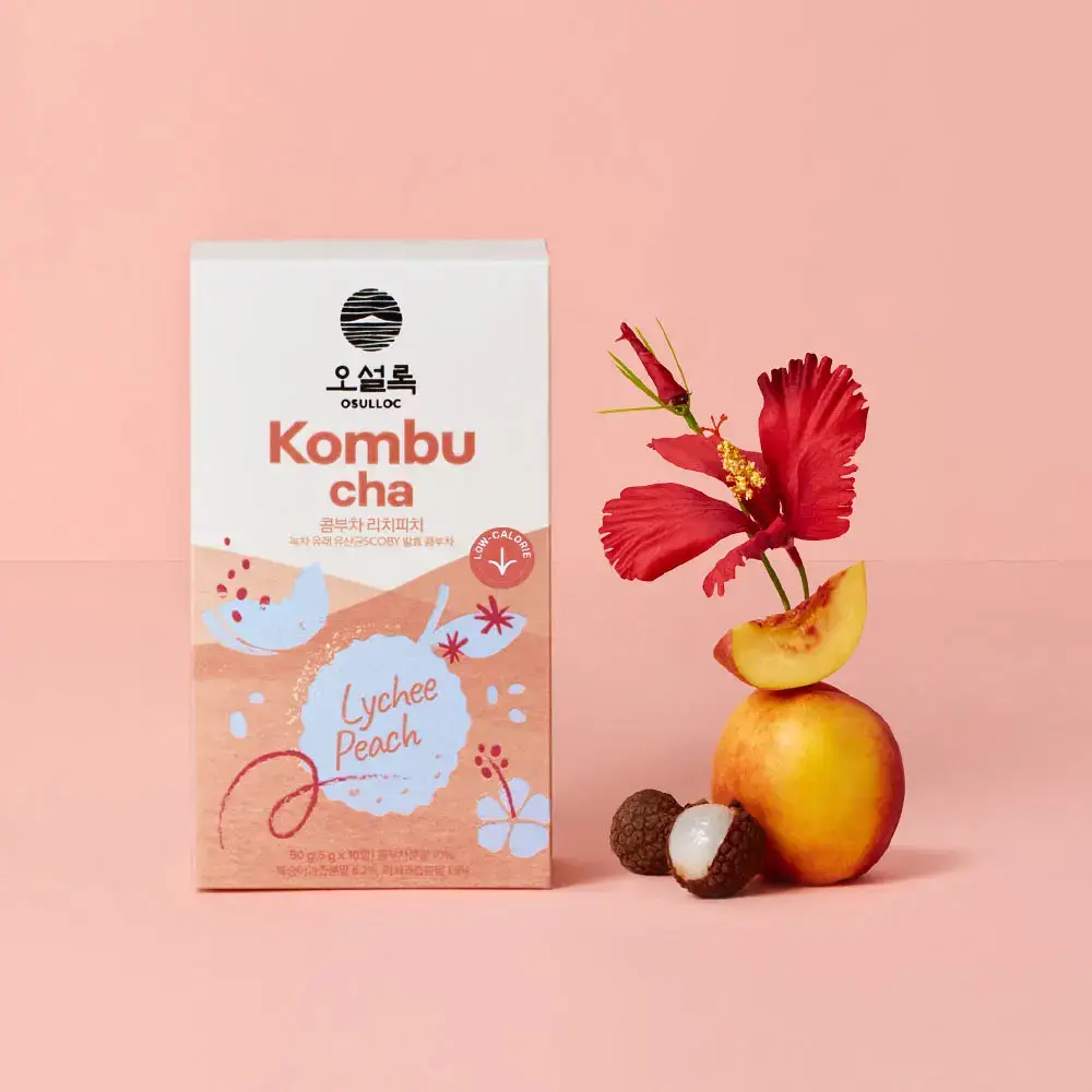 오설록 콤부차 리치피치 10입 50g