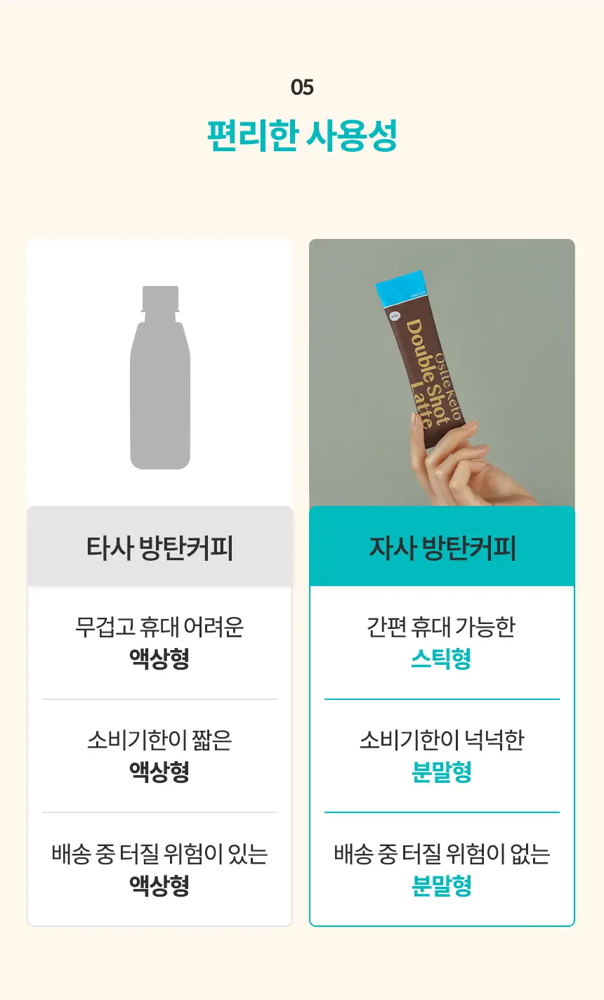 오스떼 방탄커피 더블샷라떼 10포 상세페이지 21
