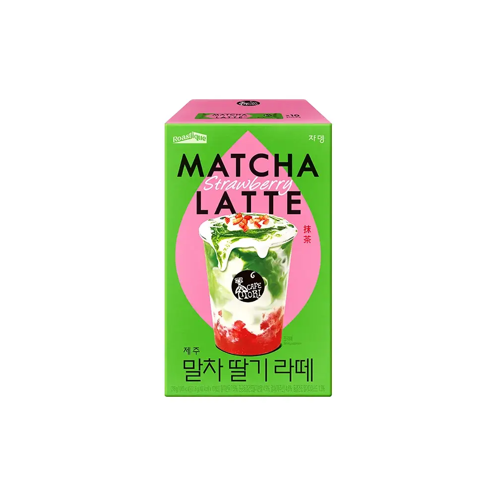 쟈뎅 로스티크 까페모리 말차 딸기라떼 10P 218g