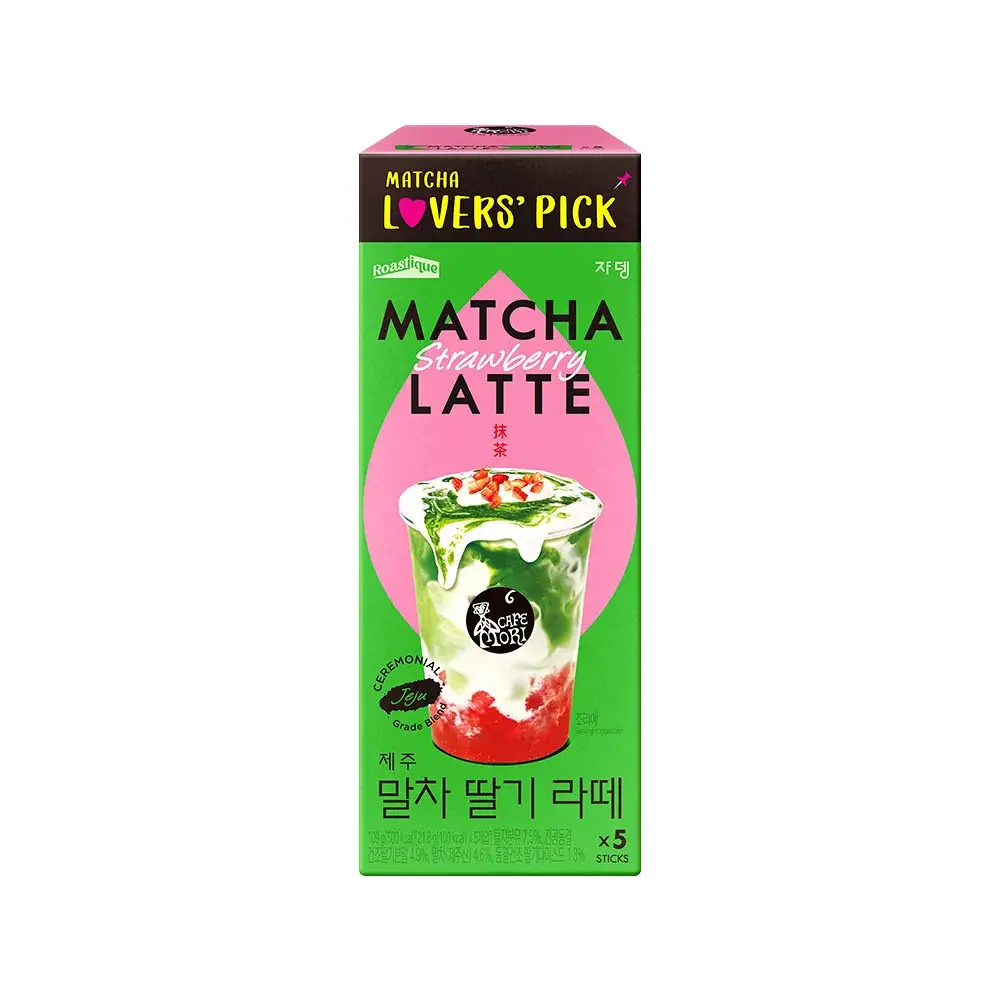 쟈뎅 로스티크 까페모리 말차 딸기라떼 5P 109g