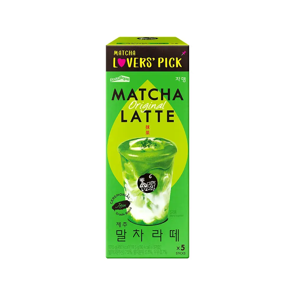 쟈뎅 로스티크 까페모리 말차 라떼 5P 97.5g
