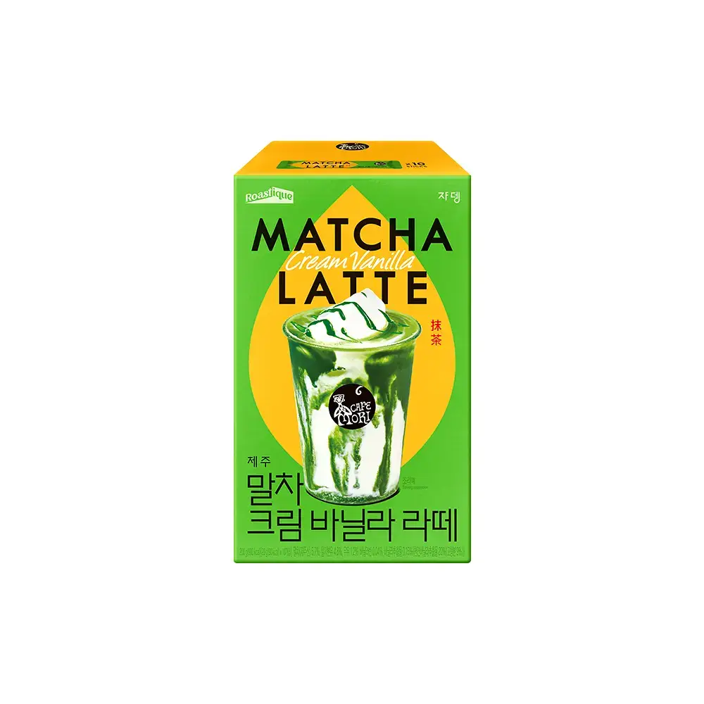 쟈뎅 로스티크 까페모리 말차 크림바닐라라떼10P 200g