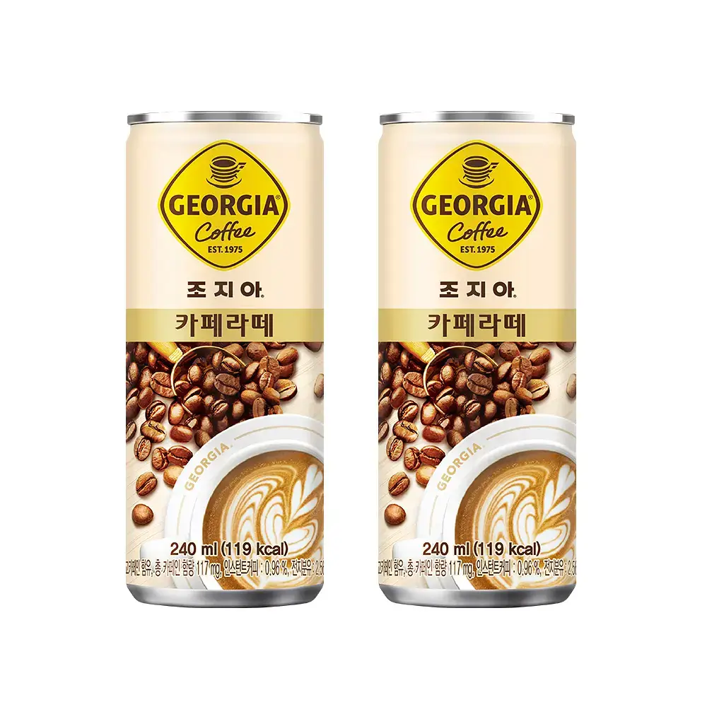 조지아 카페라테 240ml 30입
