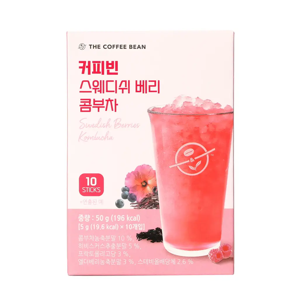 커피빈 스웨디쉬베리 콤부차 5g 10개입