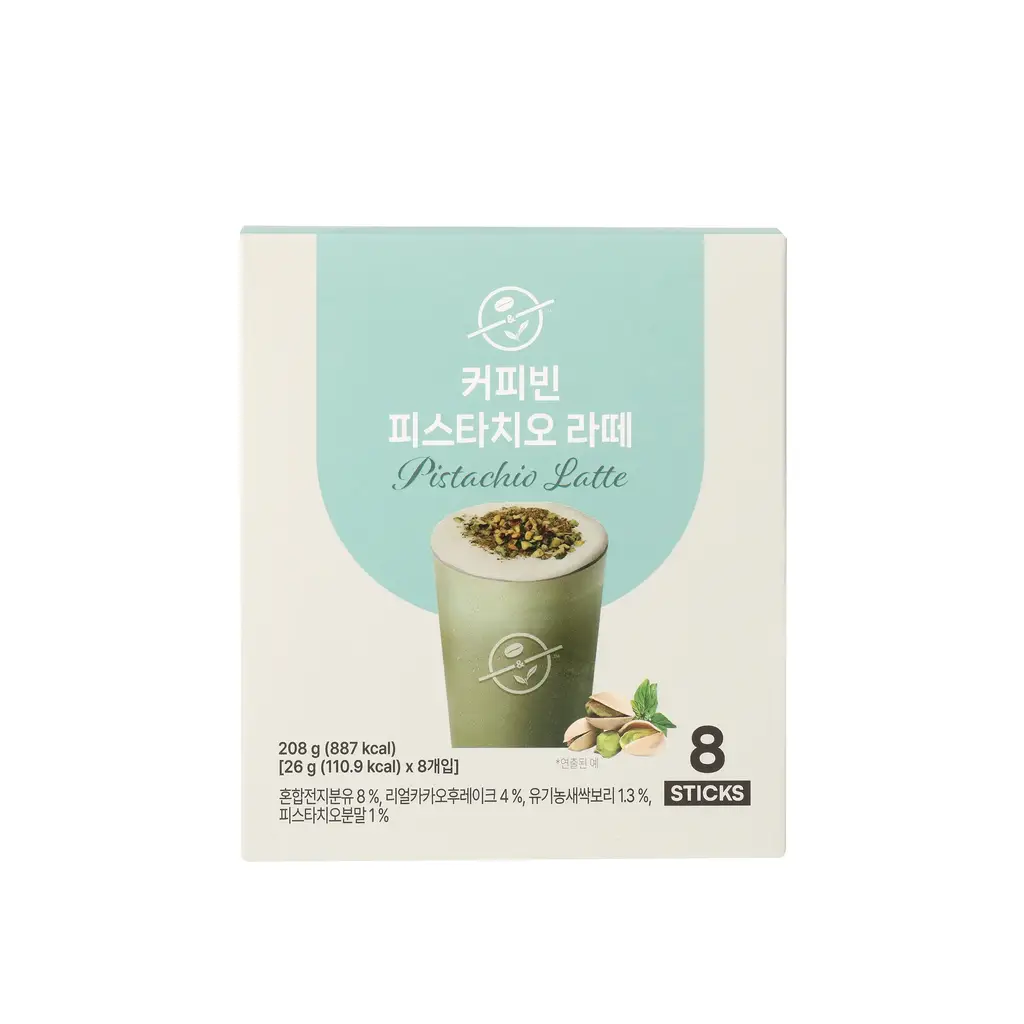 커피빈 피스타치오 라떼 26g 8개입