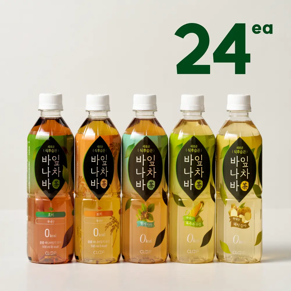 클룹 바나바잎차 500ml 24개입 5종 택1