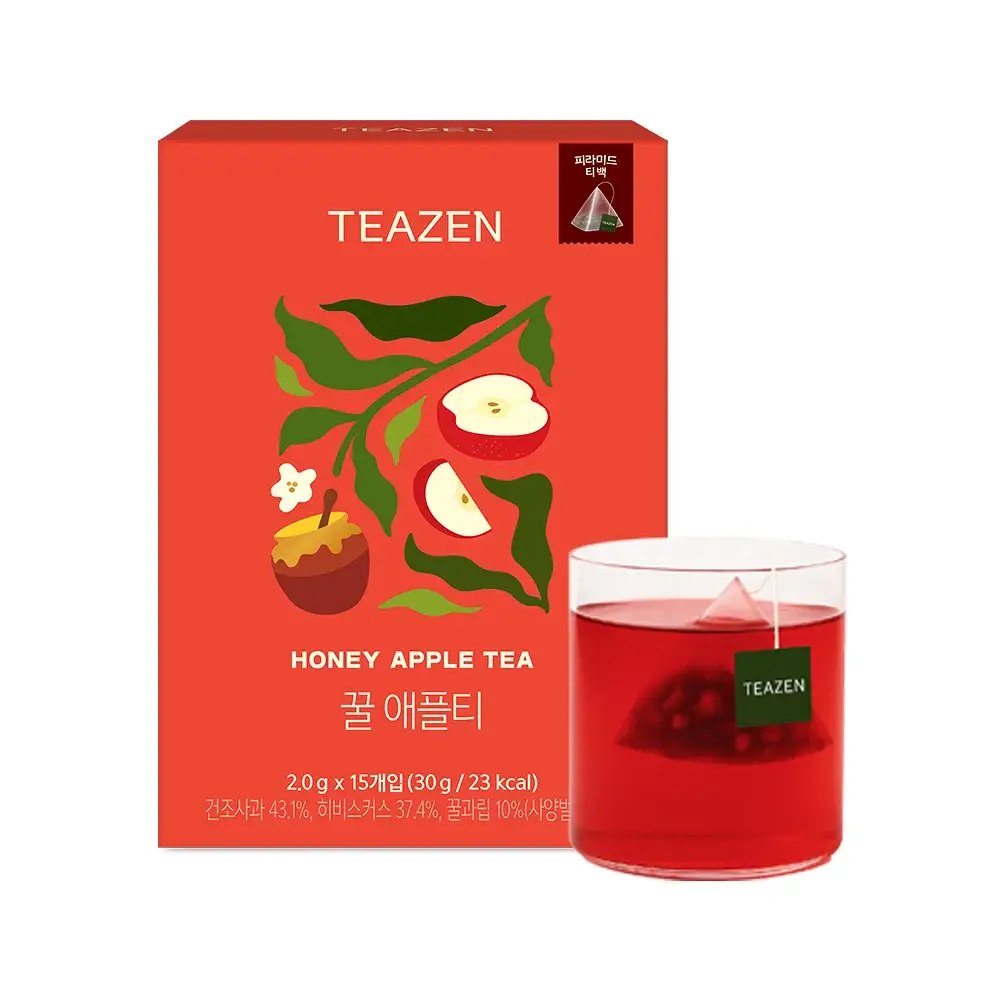 티젠 꿀애플티 15입