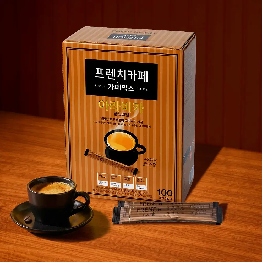 프렌치카페 카페믹스(커피믹스) 아라비카 골드라벨 100T