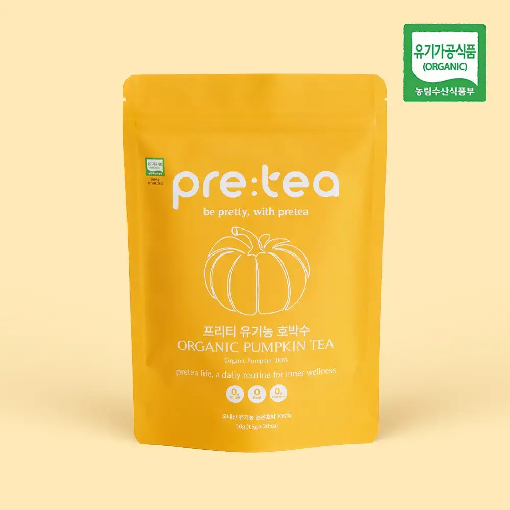 프리티 유기농 호박수 1.5g 20T