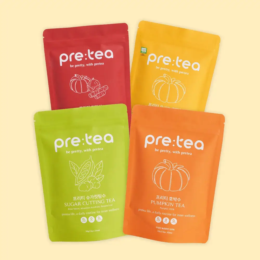 프리티 1.5g 20T 4종 택1 (호박수/유기농호박수/슈가컷팅수/컷팅샷)