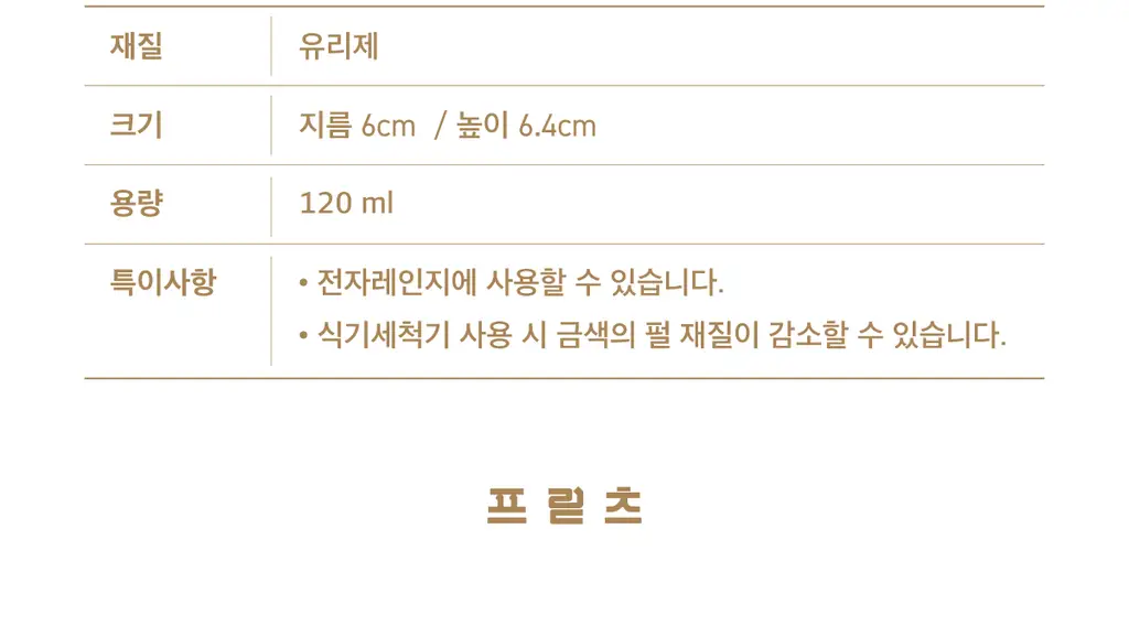 프릳츠 캡슐커피와 샷글라스 4종 택1(쇼핑백 포함) 상세페이지 8