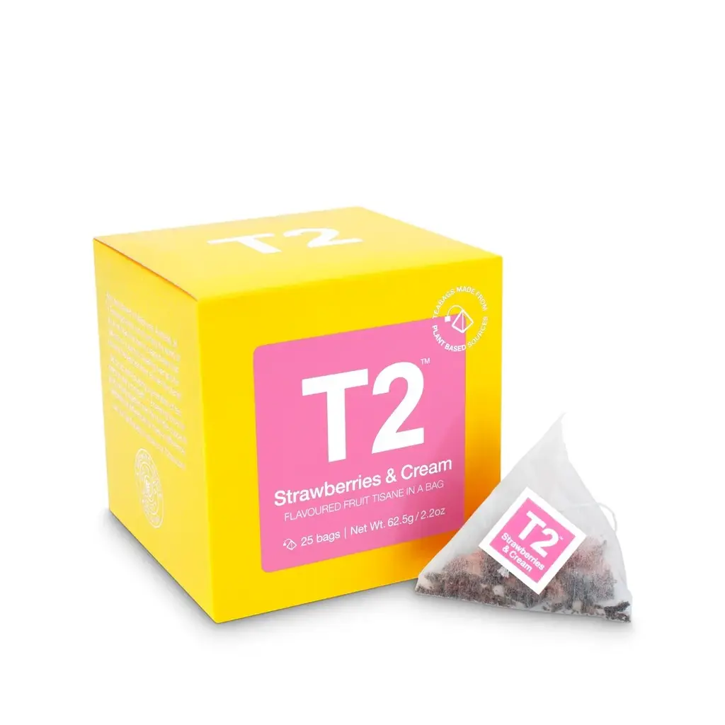 T2 티백 25개입 스트로베리 앤 크림