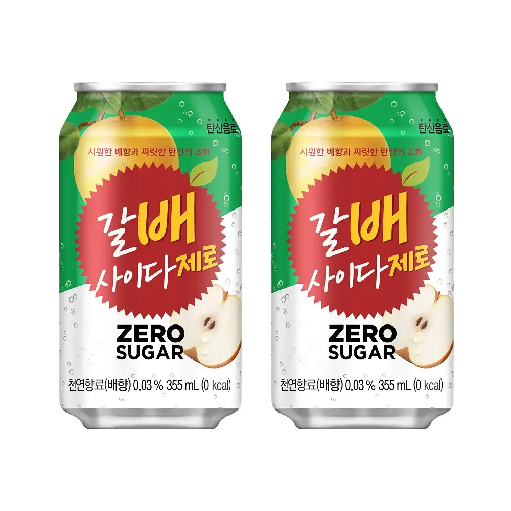 갈배 사이다 제로 355ml 24입