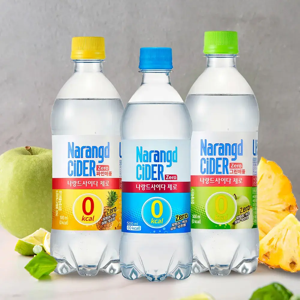 나랑드사이다 제로 500ml 3종 중 택1