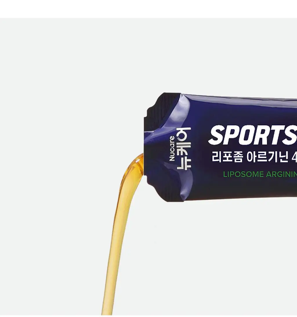 뉴케어 스포식스 리포좀 아르기닌 4000 (40g*10포) /10회분 상세페이지 18