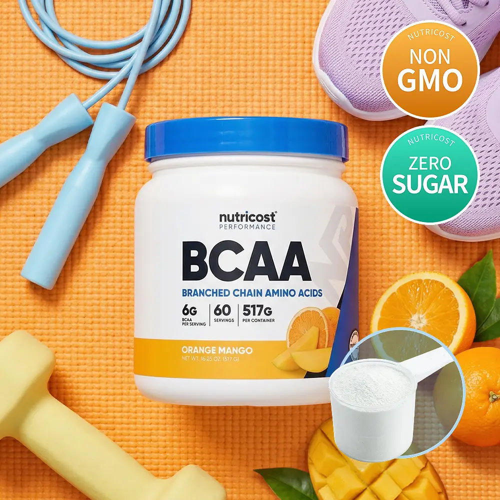 뉴트리코스트 퍼포먼스 BCAA 517g 오렌지망고향