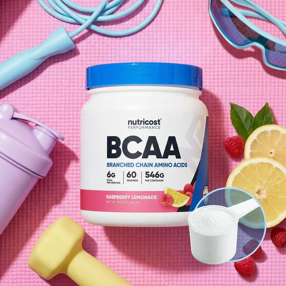 뉴트리코스트 퍼포먼스 BCAA 546g 라즈베리 레몬에이드향