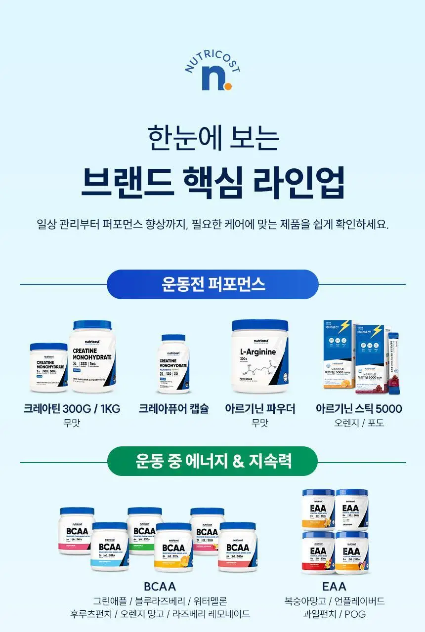 뉴트리코스트 퍼포먼스 BCAA 570g 그린애플향 상세페이지 23