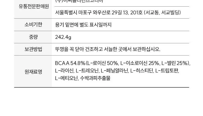 뉴트리코스트 EAA 파우더 복숭아망고향 상세페이지 19