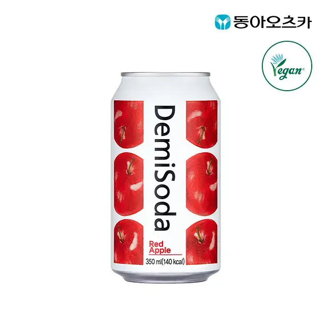 데미소다 레드애플 350ml 캔 24입 1박스