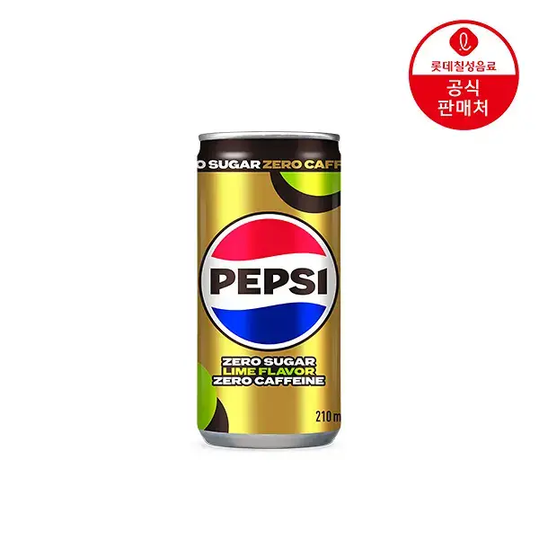 롯데칠성 펩시콜라 제로라임 제로카페인 210ml 30캔