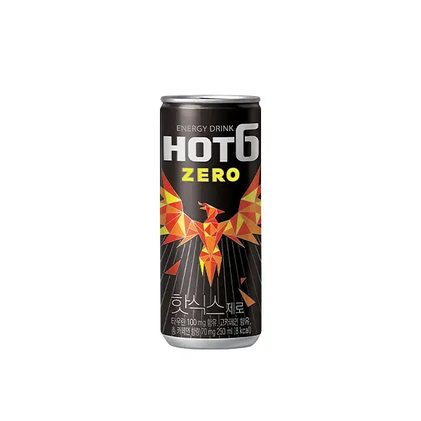 롯데칠성 핫식스 제로 250ml 30캔