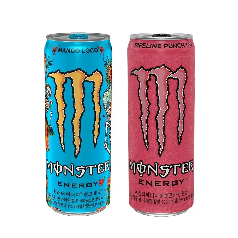 몬스터에너지 망고로코 24입 + 파이프라인펀치 355ml 24입