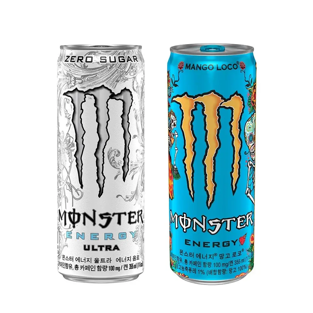 몬스터에너지 울트라 355ml 24입 + 망고로코 355ml 24입