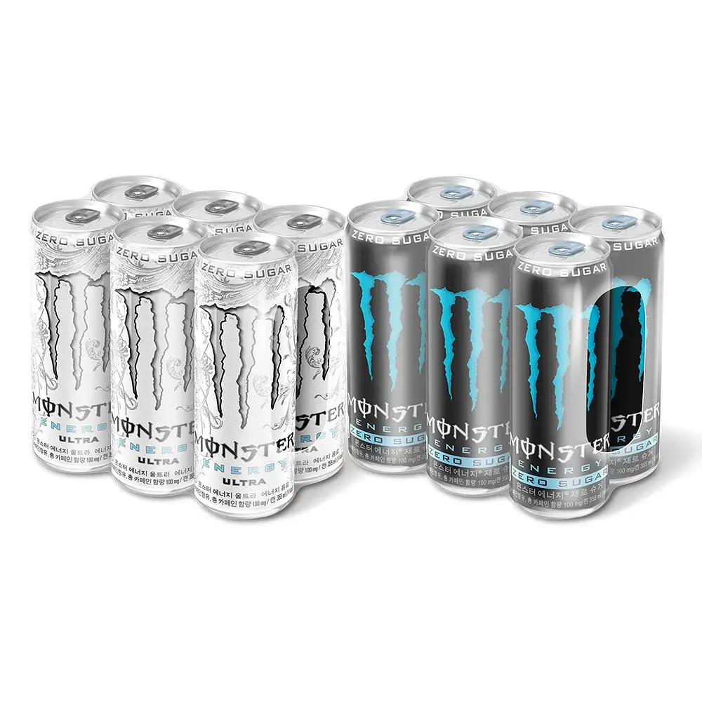 몬스터에너지 355ml 2종 12입(6+6)