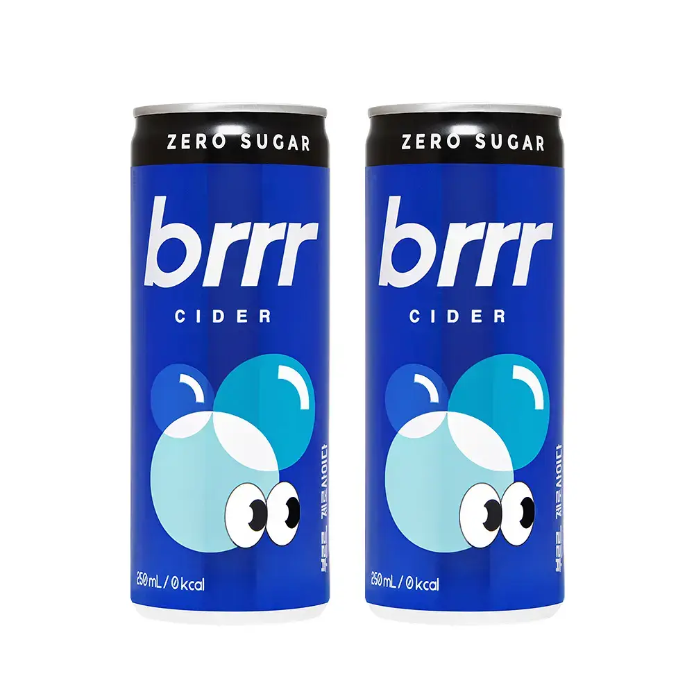 부르르 제로 사이다 250ml X 30캔