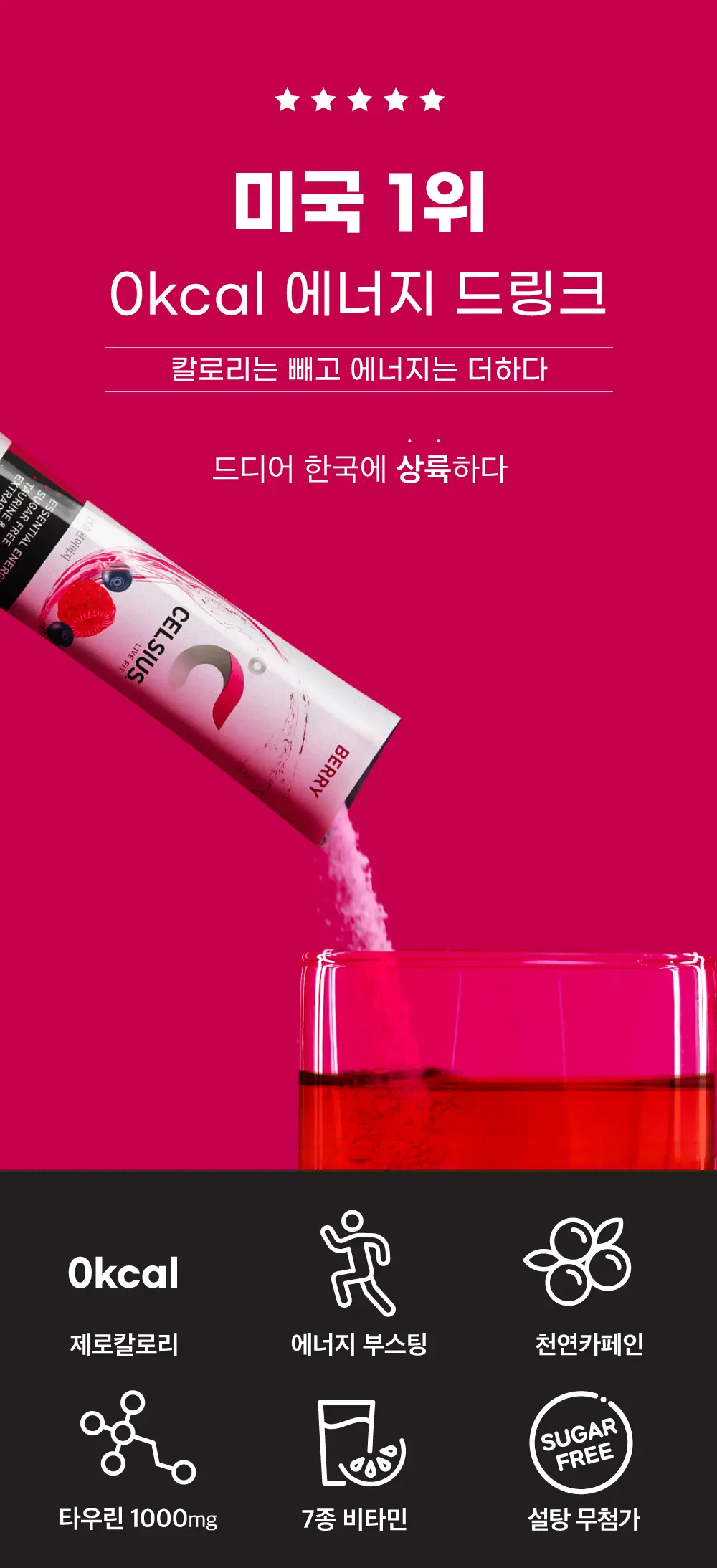 셀시어스 온더고 드링크 파우더 버라이어티팩(3가지맛 각10stick) 상세페이지 5