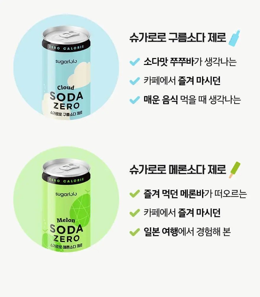 슈가로로 소다 제로 250ml 24개입 2종 택1 상세페이지 15