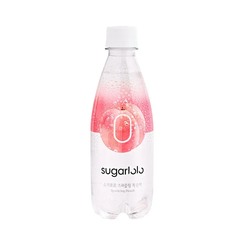 슈가로로 스파클링 복숭아 350ml