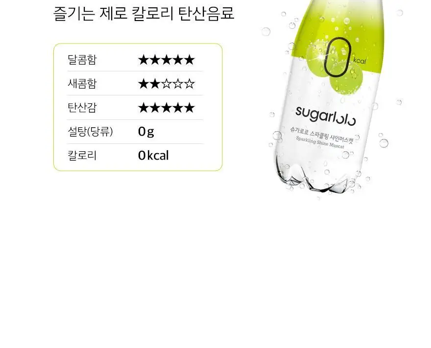 슈가로로 스파클링 사과 350ml 24개입 상세페이지 6