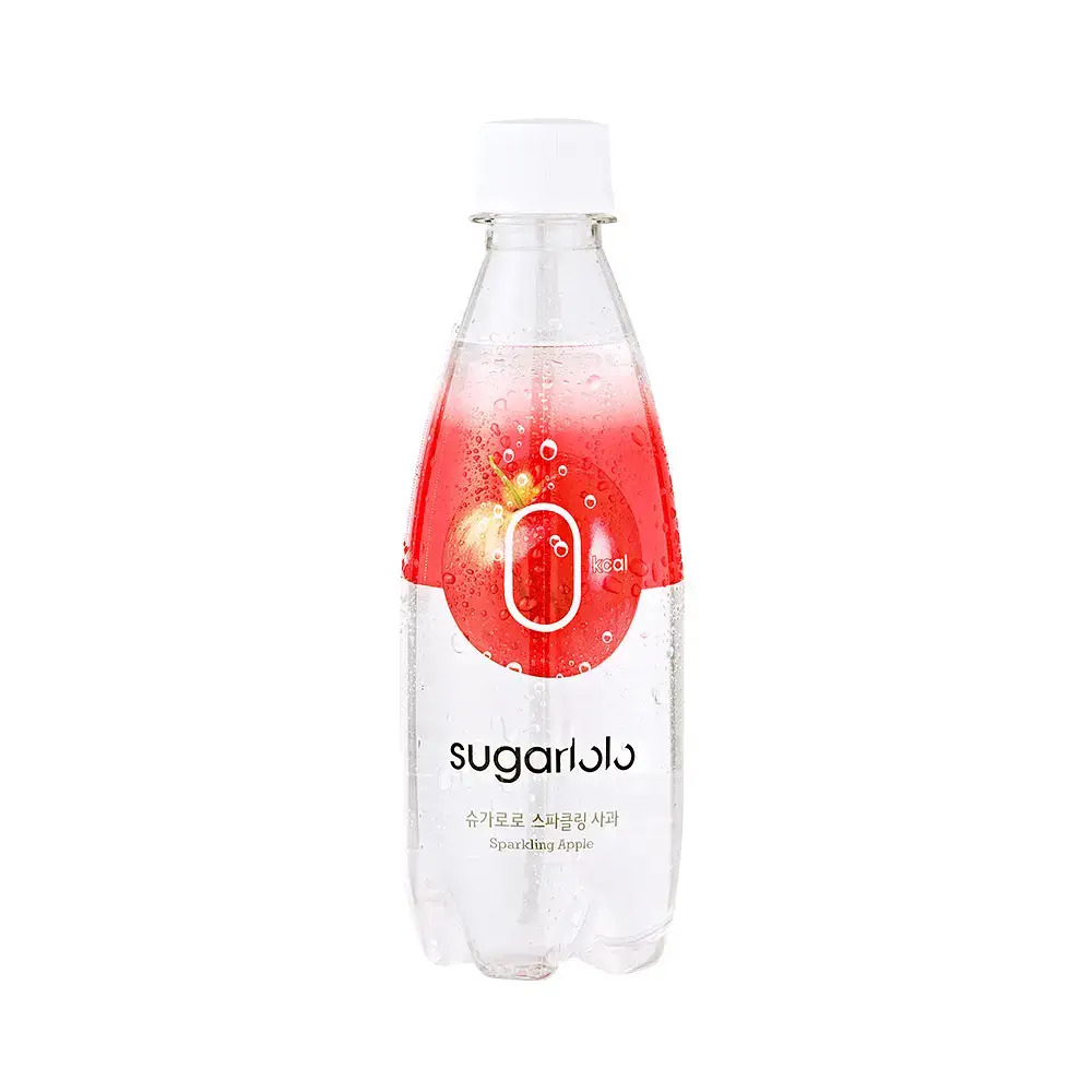 슈가로로 스파클링 사과 350ml 24개입