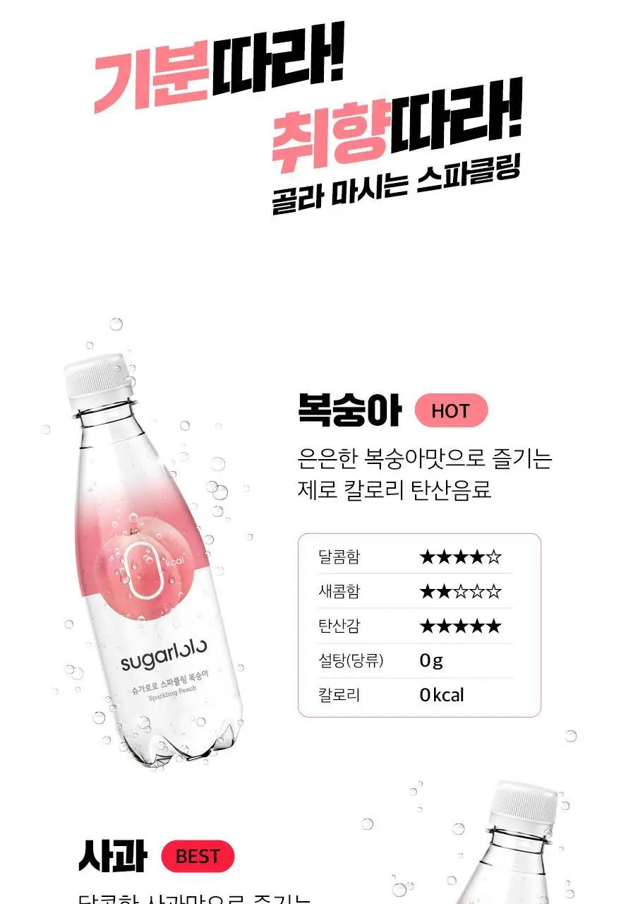 슈가로로 스파클링 샤인머스캣 350ml 24개입 상세페이지 4