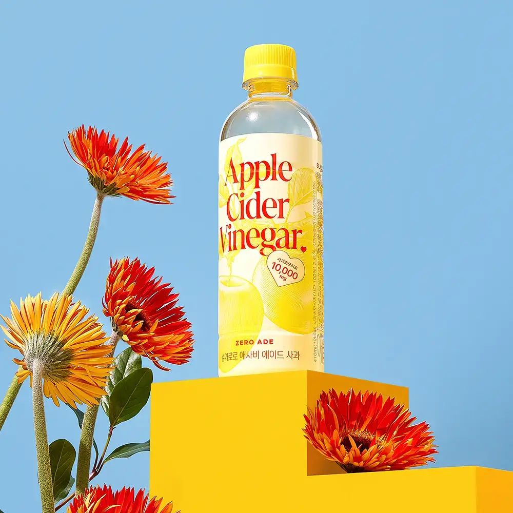 슈가로로 애사비 에이드 사과 410ml 24개입