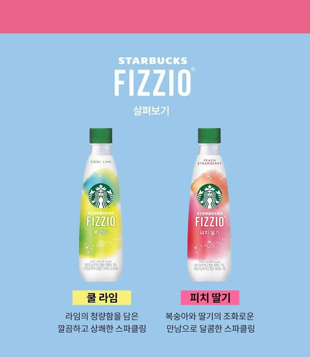 스타벅스 피지오 피치 딸기 400ml 상세페이지 7