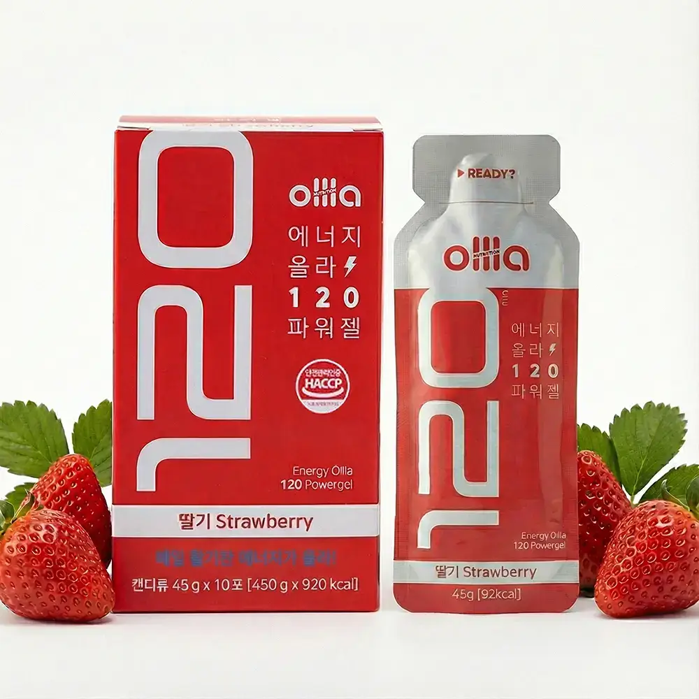 올라 120 하이드로 에너지젤 45g 딸기 10입
