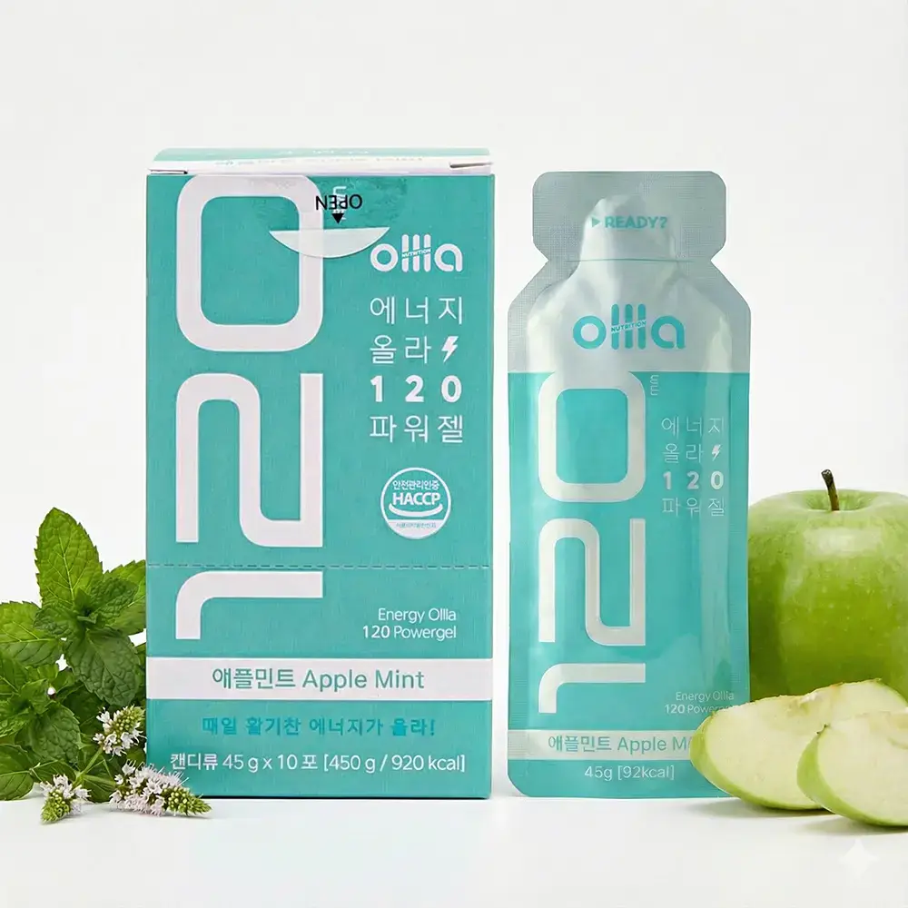 올라 120 하이드로 에너지젤 45g 애플민트 10입